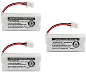 Kastar 3-Pack Battery Replacement for AT&T EL51250 EL52100 EL5220 EL52200 EL52210 EL52251 EL52250 EL52300 EL52303 EL52350 EL52400 EL52450 EL52500 EL52510 TL30100 TL32100 TL32200 TL32300