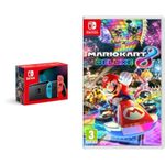 Nintendo Switch (Neon Red/Neon blue) & Mario Kart 8 Deluxe (Switch)