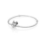 Pandora Disney Minnie silver bracelet with clear cubic zirconia, 18