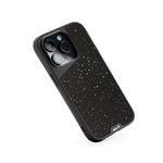 Mous - Case for iPhone 14 Pro Max - Speckled Black Fabric - Limitless 5.0 - Protective iPhone 14 Pro Max Case MagSafe Compatible - Shockproof Phone Cover