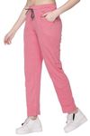 CUPID Women's Regular Fit Plus Size Cotton Track Pants,Lower,Trouser,Joggers, Night n Daily Use Gym Wear Lounge Pant for Ladies, Blush Pink, 4XL