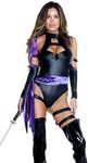 Forplay Womens Karate Chop Sexy Ninja Costume, Black, Small-Medium