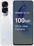 HONOR 90 Lite Smartphone 5G with 100MP Triple Camera, 8+256GB, 6,7” 90Hz Display, 4500mAh, Dual SIM, Android 13, Titanium Silver