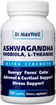 Cortisol Manager - Adrenal Support - Thyroid Support. Clinically Proven Amounts Unlike Competitors, 120 Pills. Adaptogen Stress Relief - Super Cortisol Support for Relaxation & Mood - Cortisol Blocker