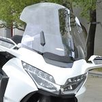 Panical 23" Front Windshield Wind Deflector Enlarged Shield For Honda Gold Wing GL1800 F6B 2018-2023 Motorcycle Polycarbonate