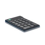 R-Go Number Pad Keyboard, Bluetooth Mini Numeric Keypad with LED Break Indicator, for Financial Accounting, Data Entry & Excel Spreadsheets, Rechargeable Wireless, Black