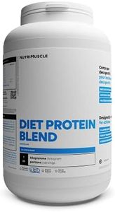 Mix Protéine Sèche & Perte de Poids | Substitut de repas • Coupe-faim • Brûle-graisse • Dosé en Carnitine • Musculation & Fitness| Nutrimuscle | Chocolat - 1kg