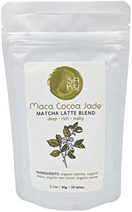 SAKU Tea, Maca Cocoa Jade Matcha Latte Blend, Super Food Latte, 2.1 oz Bag