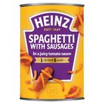 Heinz Spaghetti Plus Sausages in Tomato Sauce, 400g