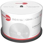 Primeon 2761204 DVD-R Blank Discs 16x Speed, 4.7GB, 120 Min, Spindle of 50