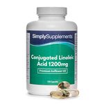 CLA - Conjugated Linoleic Acid Capsules 1200mg | 120 Capsules = Up to 4 Month Supply | Supplement Made from Cold Pressed Safflower Oil