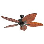 Honeywell Ceiling Fans 50501-01 Sabal Palm Ceiling Fan, 52-inches, Bronze