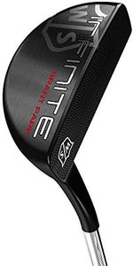 WILSON GOLF Staff Putter Mano Derecha, Infinite Grant Park, Hombre, Negro/Plata, Largo: 34"