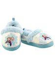 Disney Frozen 2 Elsa Anna Girls Toddler Plush A-Line Slippers