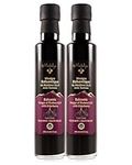 Balsamic Vinegar of Modena & Canadian Elderberry. A Delicious Italian-Canadian creation. Aged +8 years. 250 ml (2 pack)