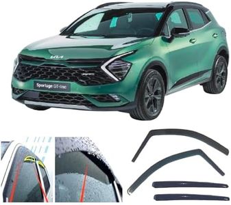 AC WOW 4 déflecteurs d'air de pluie pour Kia Sportage 2021 2022 2023 2024 2025
