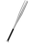 Korbax Aluminium Base Ball Bat International Standards Aluminium Baseball Bat (Silver- 25 Inch)