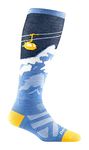 Darn Tough Yeti Over The Calf Light Socks - Women's, Midnight, Medium