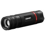 Coast - 21664 COAST G29 370 Lumen Focusing LED Flashlight, Batteries Included Black