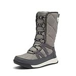 SOREL Whitney II Tall Lace Waterproof Women's Boots - Quarry - Size 7