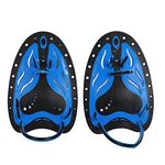 ZJchao Hand Swim Paddles Professional Swim Training Paddles Adjustable Diving Training Hand Fin Flippers Flat Paddles Swimming Training Aid Scuba Equipment for Men Women Children(#4)