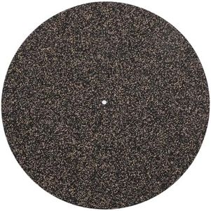 4mm Cork Turntable Mat, Anti Slip Anti Static Cork Record Mat for 12in Records with Artistic Design