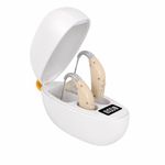 LEO-TUNE 311 PRO Hearing Aid Machine for Old Age (2 Units) | Noise Cancellation | Ear Machine | Charging Case | Volume Control | Easy to Use | Top Brand | Trusted by 5000+ Users | With Warranty