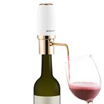 WIWONEY Electric Wine Aerator and Pourer, Smart Automatic Decanters, Rechargeable Dispenser with Micro USB Cable