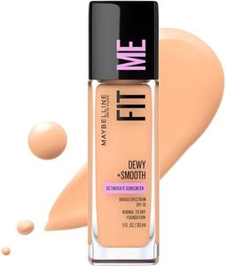 Maybelline New York Fit Me Dewy and Smooth Luminous Foundation - Buff Beige