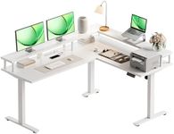 AODK Electric L Shaped Standing Des