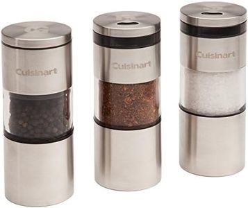 Cuisinart CSS-33 Magnetic Grilling Spice Set, Silver