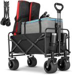 EVLIQUIL Beach Wagon,Collapsible Fo