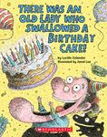 There Was an Old Lady Who Swallowed a Birthday Cake (Board Book)