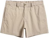 maamgic Men's Shorts Casual 4" Cott