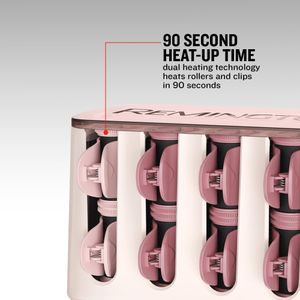 Remington PROluxe Heated Hair Rollers – Volumizing Curl Set