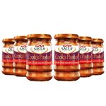 Sacla Sun-Dried Tomato Paste - Cook’s Paste with Garlic & Cracked Pepper - Intense Flavour Blend for Pizza, Pasta Sauce, Chicken and Salads - Concentrated Alternate to Tomato Puree - 190g (Pack of 6)