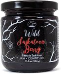 Wild Saskatoon Berry Jam | 250 ml /
