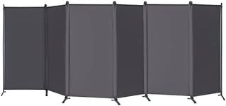 VEPRIMIN 6 Panel Room Divider,17ft 