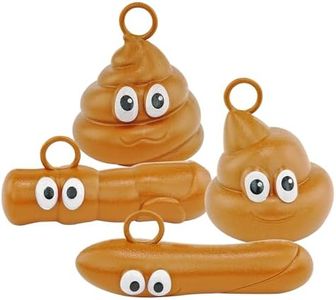 Fairly Odd Novelties Poop Ornaments, Brown