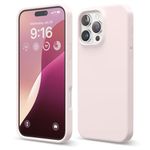 elago Compatible with iPhone 16 Pro Max Case, Premium Liquid Silicone Case, Full Body Protective Cover, Shockproof, Slim Phone Case, Anti-Scratch Soft Microfiber Lining, 6.9 inch (Lovely Pink)