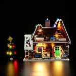 LED Lighting Kit for Lego Gingerbread House,Light Set Compatible with Lego 10267 Building Blocks Model,Creative Christmas Xmas Gifts(Only Light Set) (Standard)