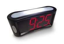 Alarm Clock For Bedroom With Power Outlets