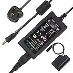 DMW-DCC12 DMW-AC8 AC Power Adapter DC Coupler Charger Kit Compatible with PANASONIC BLF-19 Battery LUMIX DMC-GH3 DMC-GH4 DMC-GH3K DMC-GH4K DC-GH5 and Sigma SDQ SDQH Digital Cameras