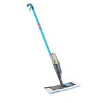 Minky Spray Mop, Floor Cleaner, 4 in 1 Floor Mop, Mops for Cleaning Floors, Spray Mops for Floors, Floor Mops, Triple Action Pad, Blue