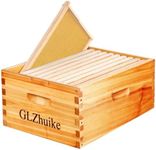 GLZhuike 10 Frame Bee Hive Box,Wax