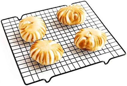 Tongke Stainless Steel Nonstick Baking & Cooling Rack, for Roasting, Grilling, Cooking, Cooling, Oven & Dishwasher Safe (11''x10'')