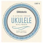 D'Addario EJ88T-8 Nyltech Ukulele, 8-String Tenor