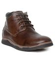 EBAN Natural FullGrain Leather Brown Casual Boots For Mens: Size UK 6