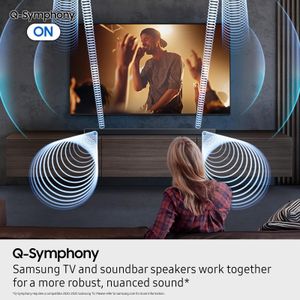 Samsung Q-Series 3.1.2ch Soundbar with Subwoofer – SpaceFit, Q-Symphony, 2025