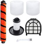 Leemone Replacement Parts for Shark LZ600 LZ601 LZ602 LZ602C APEX UpLight Lift-Away DuoClean Vacuum Cleaner, 1 Post Hepa & 1 Pre-Motor Filters, 2 Foam Filters, 1 Soft Brush Roll